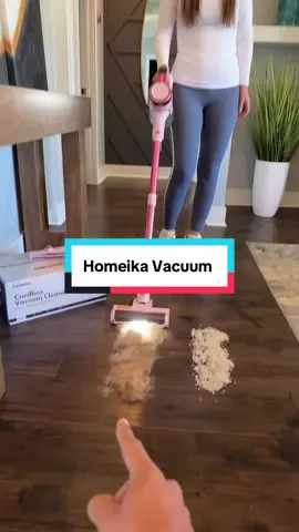 I see why everyone is switching over to this vacuum 😍 #vacuum #vacuumcleaner #CleanTok #homeikavacuum #tiktokshopcreatorpicks 