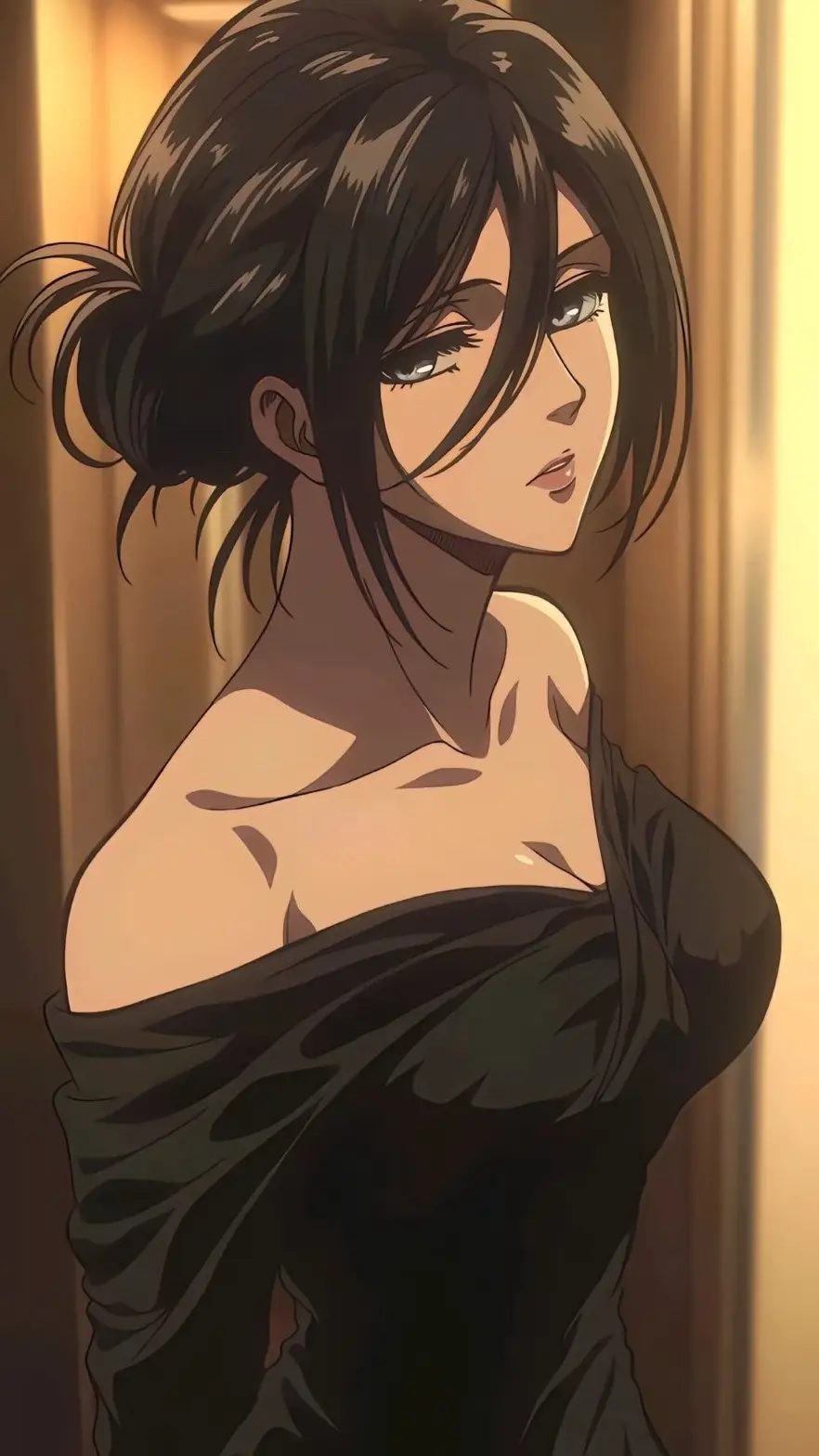 mikasa bản hiện đại #mikasa 