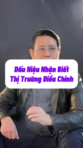 Bí Kíp để nhận biết thị trường điều chỉnh… #dongtienlon #dautu #chungkhoan #cophieu #batdongsan 
