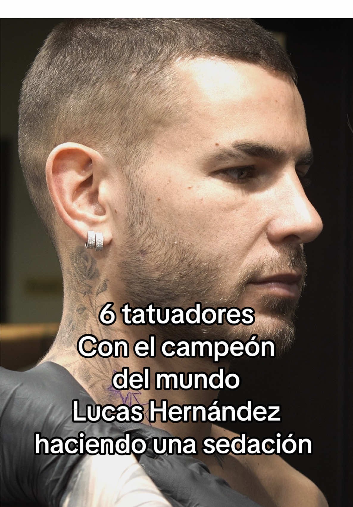 Hicimos 6 arristas al jugador Lucas Hernández una sedación de 8 horas para tatuar en todo su cuerpo  #psg #tatuaje #tattoo #tattoos #artistas 
