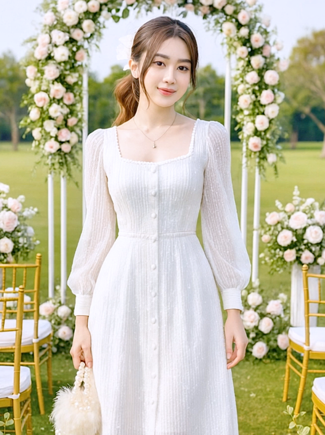 Auto sang chảnh khi diện em váy này 😍#thoitrangnu #thoitrang #vayxinh #vaydutiec #xuhuongtiktok 