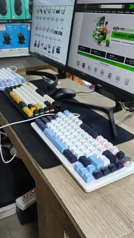 🔥 গেমিংয়ের নতুন পাওয়ার – PC Power K82 RGB Mechanical Keyboard 🔥 আপনার গেমিং সেটআপে আনুন স্টাইল এবং পারফরম্যান্সের সমন্বয়! ✅ RGB Backlight – ১৬ মিলিয়ন রঙের ইফেক্ট ✅ Blue & Red Switch – দ্রুত রেসপন্স, ক্লিকি বা লিনিয়ার ফিলের জন্য বেছে নিন ✅ মজবুত Build Quality – দীর্ঘস্থায়ী ব্যবহার নিশ্চিত ✅ Anti-Ghosting Keys – একসাথে একাধিক কী প্রেস 🎯 প্রফেশনাল গেমার এবং টাইপিং লভারদের জন্য পারফেক্ট! 💰 স্পেশাল প্রাইস: মাত্র ২১৯৯ টাকা 📦 ক্যাশ অন ডেলিভারি সার্ভিস উপলব্ধ 🚚 সারা বাংলাদেশে ডেলিভারি 📞 অর্ডার করুন এখনই: +8801675697815 #TechnologyParkBD #PCPowerK82 #GamingKeyboard #RGB #MechanicalKeyboard 