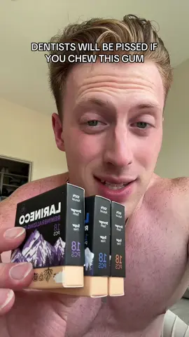 This is the only gum I will chew anymore. It is the BEST my teeth have ever felt/looked #remineralizinggum #nanohydroxyapatite #remineralizeyourteeth #larineco 