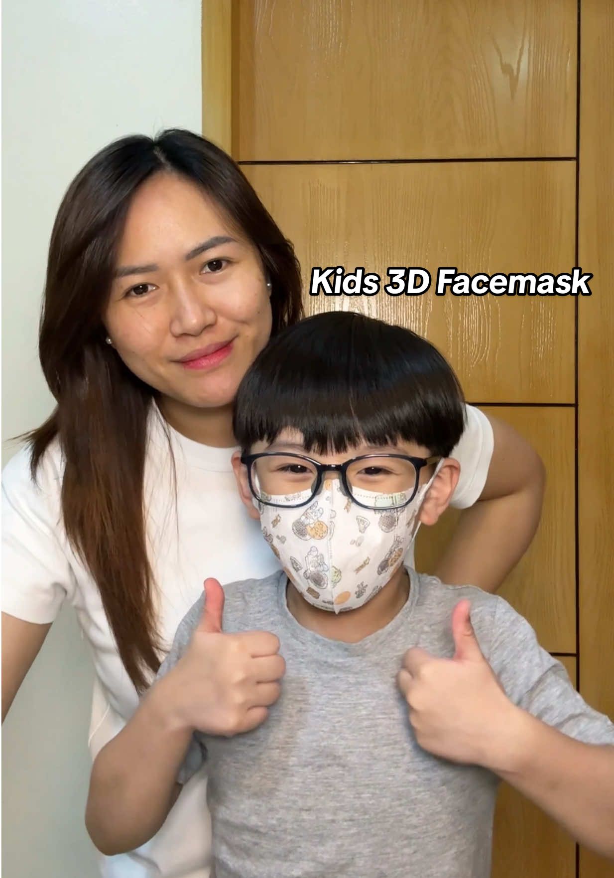 Kids 3D Facemask at 3ply na! #facemask #mask #3dmask #3dfacemask 