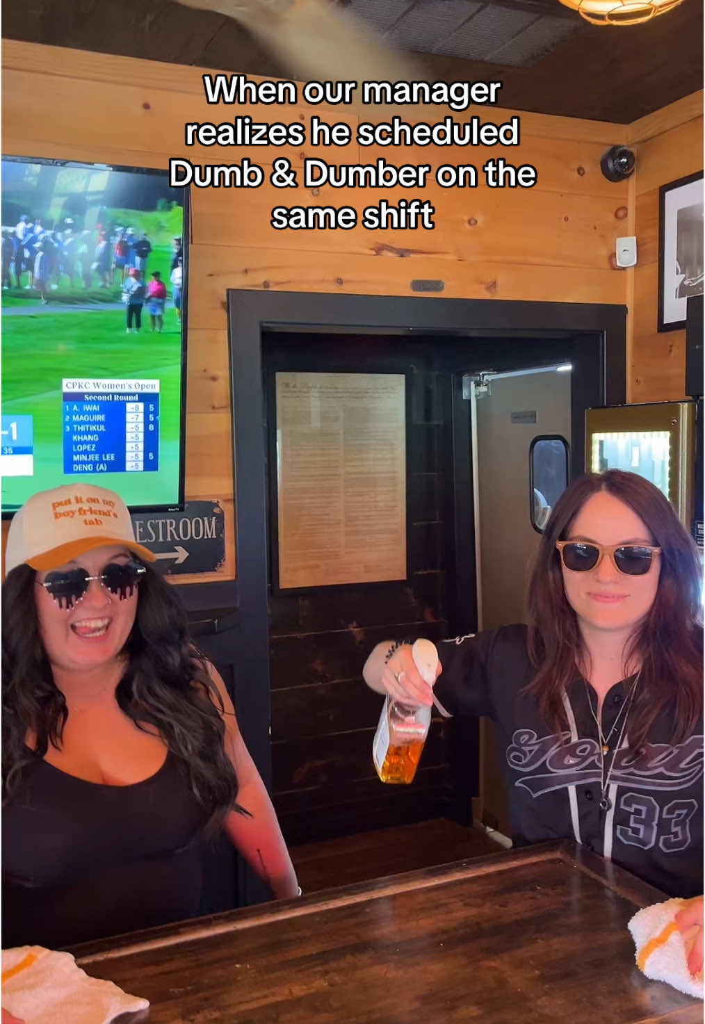 No acting needed for this one 🤣 #TheGoatCarmel  #CarmelIndiana #Indianapolis #Indy #RestaurantLife #Bartender #ServiceIndustry #putitonmyboyfriendstab 