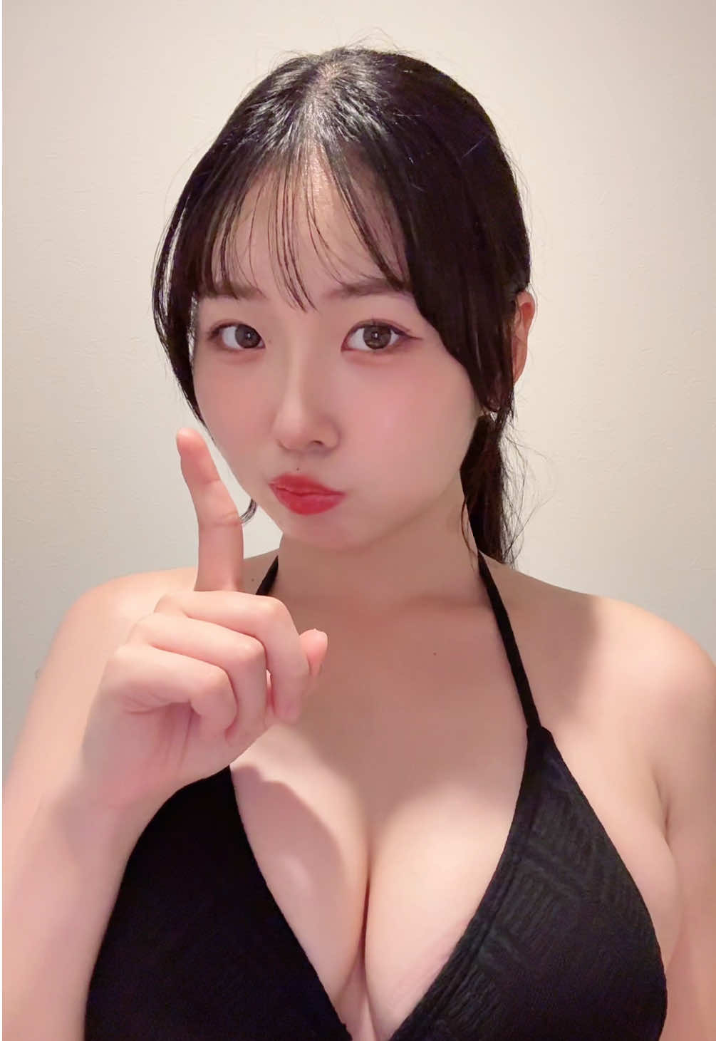 黒水着は珍しいであります¨̮⃝ #おすすめ #04 #jyp 