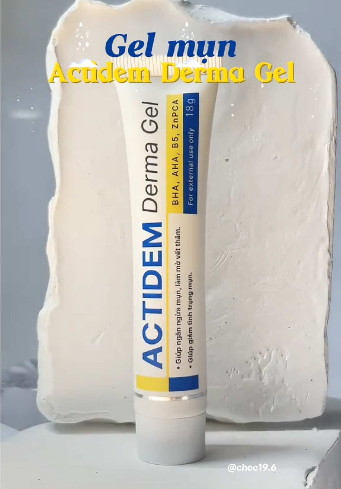 Gel mụn ACTIDEM DERMA GEL #lamdep #actidemdemagel #chee196 #unboxwithchee @lanthuy_𐙚 