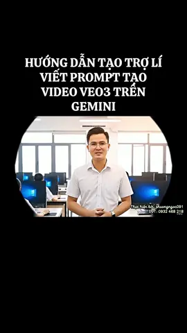 Hướng dẫn tạo trợ lí viết prompt tạo video veo3 trên Gemini. Nếu có bất kì câu hỏi nào hãy để lại comment nhé 🧩 #gemini #veo3 #phuongngoc091 