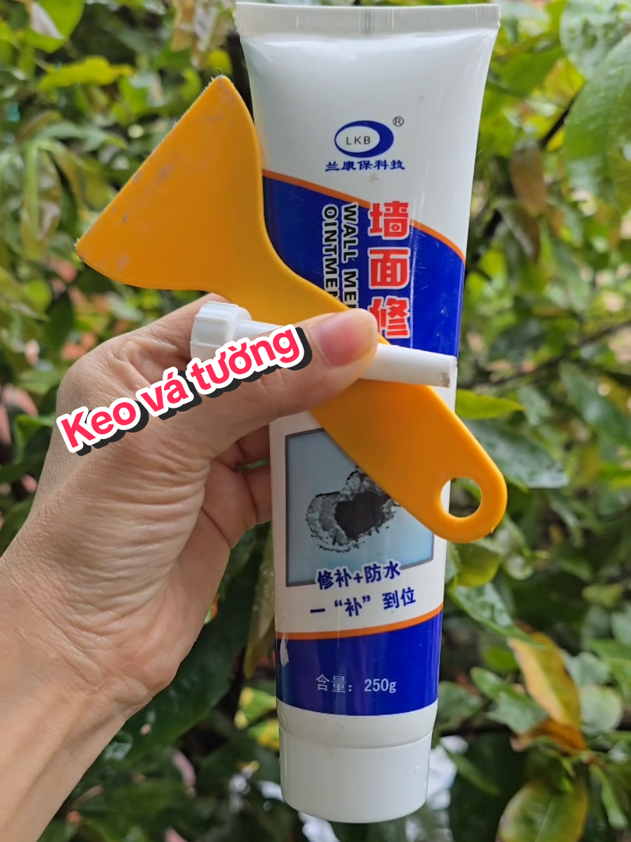 Trả lời @hanhhphucccc Keo vá tường #keovatuong 