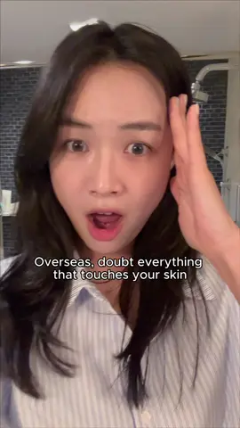 #overseas #traveltok #skinbarrier #showerfilter #fyp 