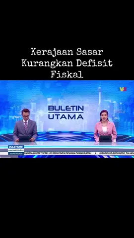 Kerajaan berjaya mengurangkan jumlah hutang baharu negara menerusi pendekatan dan dasar berhemah. #buletintv3 #beritatiktok #fyp #foryou #pmx 