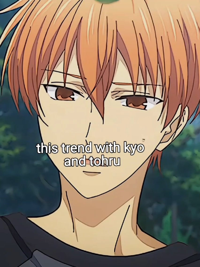 and tohru just got discharged from the hospital 🧎🏻‍♀️ #fruitsbasket #kyosohma #tohruhonda #kyoruh #fruba 