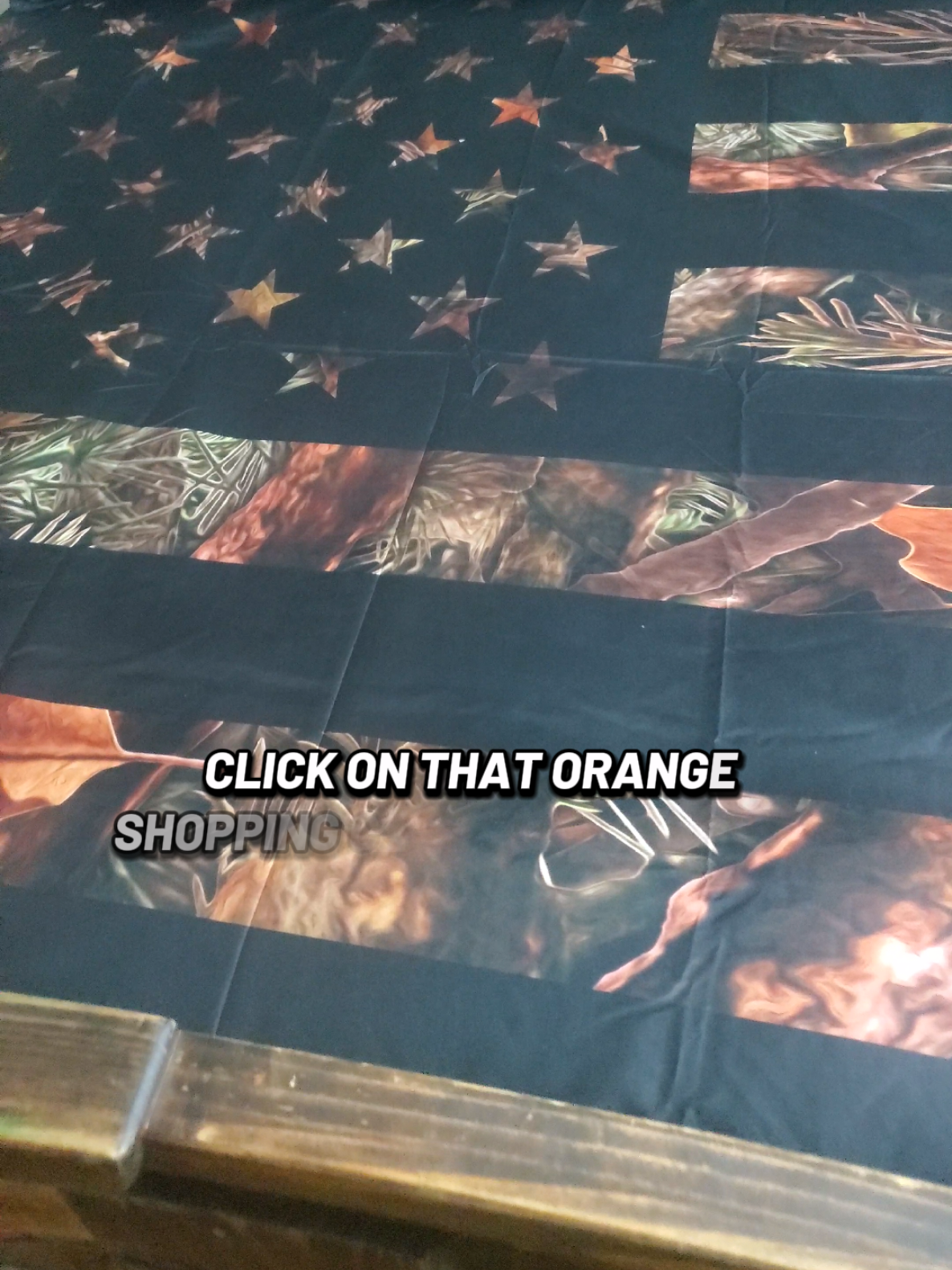 #galaxyhome #flagcamoduvet #flagcamocomforter #camobedding #shoppablevideos 