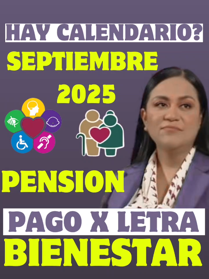 #yahay #calendario #deposito #pension #septiembre #2025 #pago #adultosmayores #discapacidad #pension65 #65ymas #pensionbienestar #pensionadultosmayores #pensiondiscapacidad