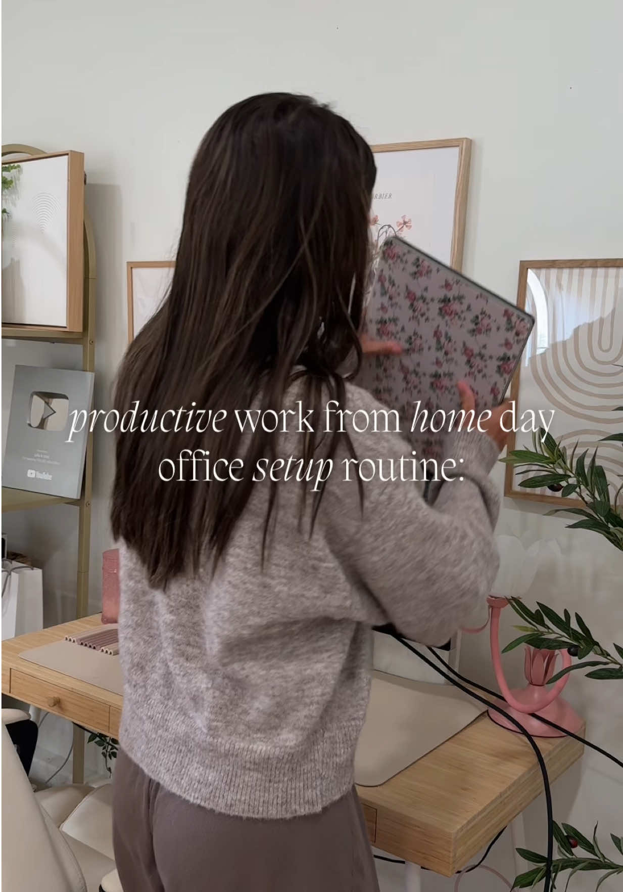 aaaaaand in to her editing cave she goes !! 🎥🤍 what’s on your to-do list today? here is mine: MONDAY TO DO LIST: 💗 edit+send video 3/5 from a wedding 💒 edit+send video 4/5 from a wedding 🤍 edit+send video 5/5 from a wedding  📱 make post about wedding this weekend 📆 virtual meeting with my manager @ 12:45pm 🖥️ edit + submit a youtube video (my morning routine)!  💍 catch up on wedding inquiries & emails for my business  📱 plan out iphone 17 content ideas for techtember!  #productivity #productivitytips #workmotivation #routines 