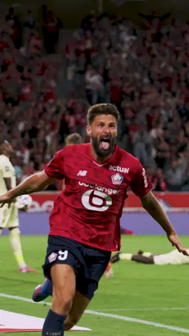 The emotions 🥹 #Ligue1 #SportsTikTok #Ligue1McDonalds #Lille #Giroud @Olivier Giroud @LOSC 
