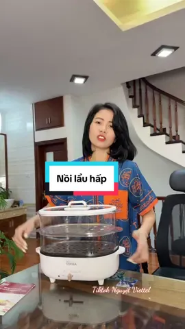 Nồi lẩu hấp điện #nguyetviettel #tiktokshop #noilaudien #noihap 