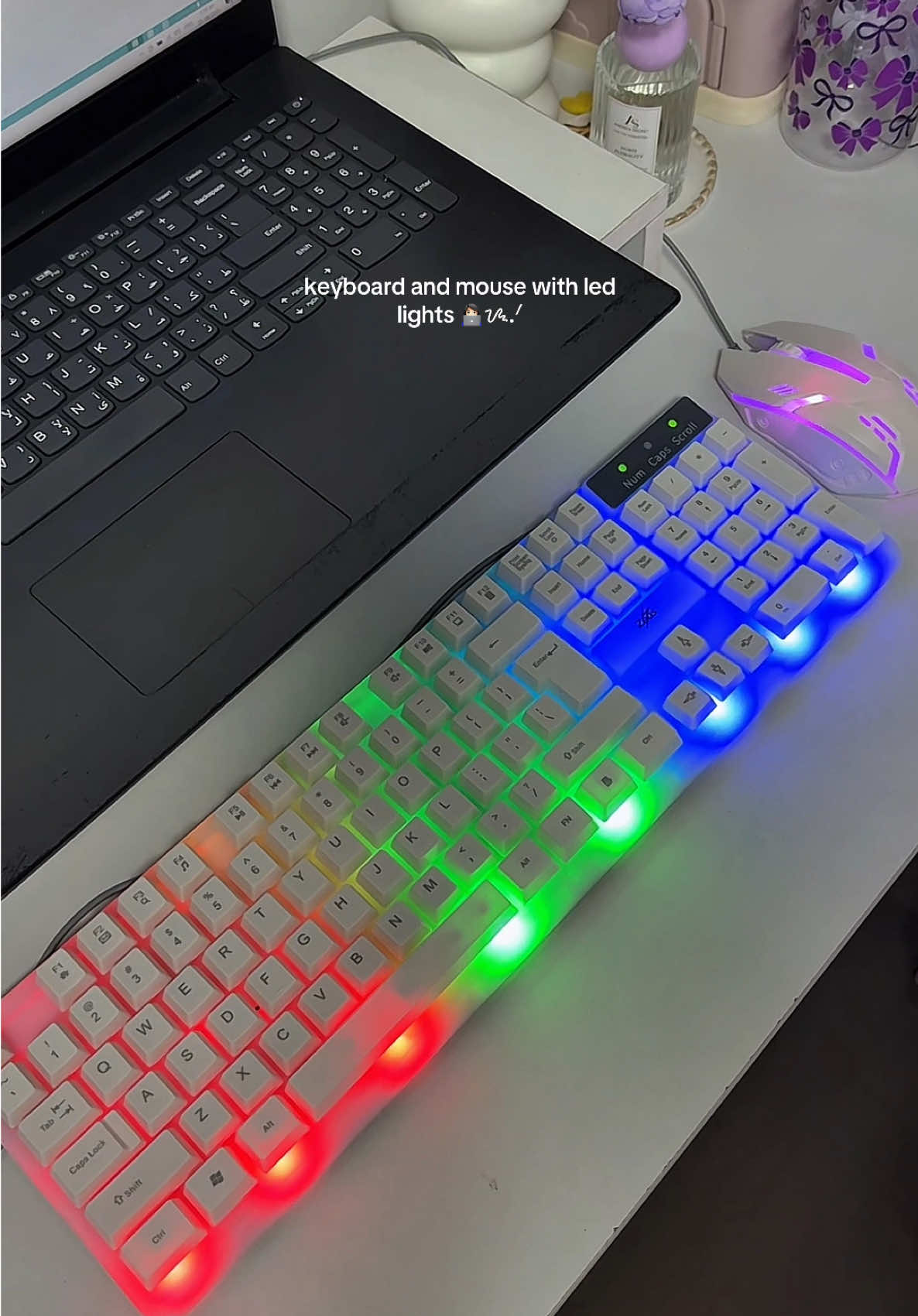 Affordable yet quality keyboard and mouse 😫⌨️ #keyboardandmouse #ledkeyboardandmouse #keyboardwithlights #zeuskeyboardandmouse #gamingkeyboard 