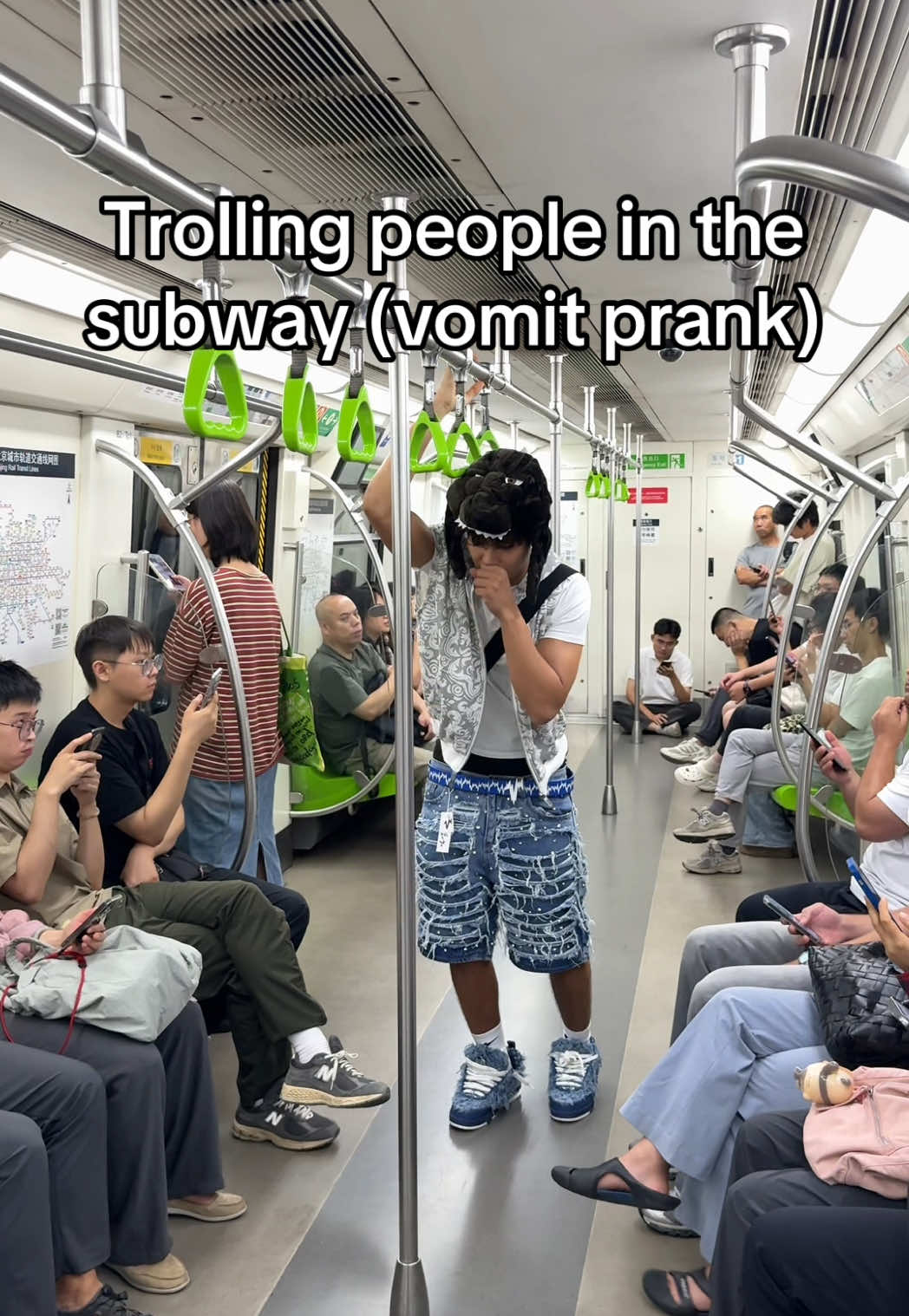 Vomiting prank pt.2 🤮#funny #prank 