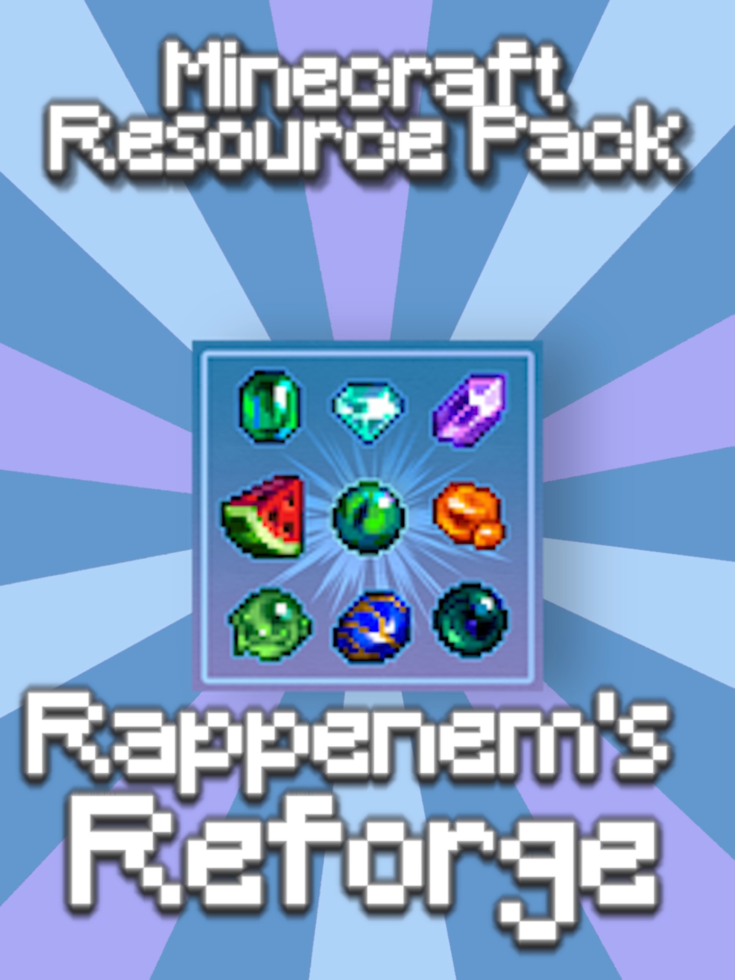 Rappenem's Reforge! #Minecraft #minecraftresourcepack