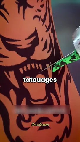 La chose la plus dangereuse avec les tatouages. #santé #santénaturelle #tattoo #tatouage #cancer 