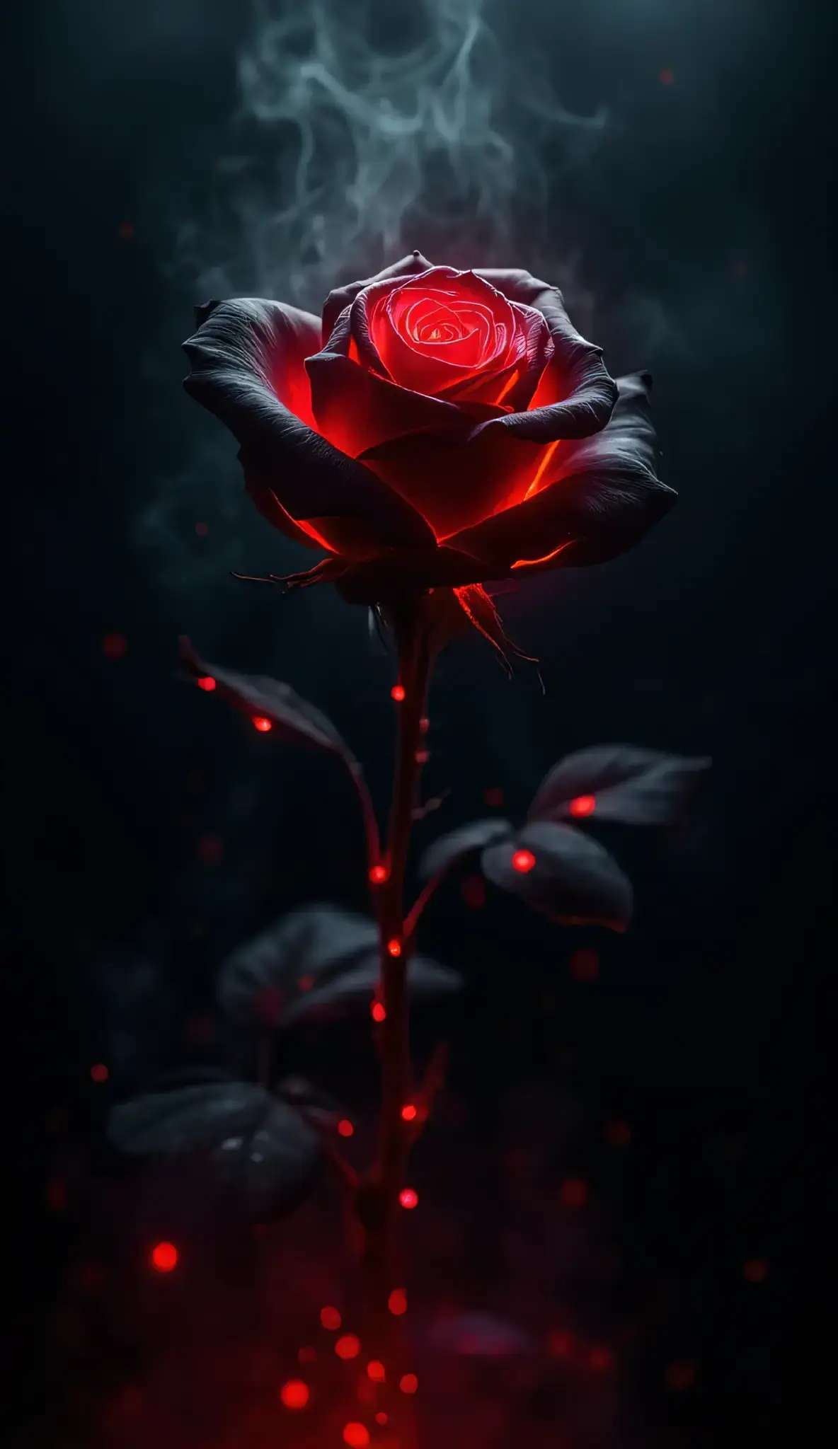 🖤🌹 The Black Rose – dark, elegant, and mysterious. A symbol of strength, beauty, and luxury. This high definition wallpaper is perfect for anyone who loves gothic vibes, moody aesthetics, and timeless elegance. Make your phone stand out with a wallpaper that says everything without a single word. #PhoneWallpaper #AestheticWallpapers #WallpaperForPhone #MobileBackgrounds #WallpapersDaily 