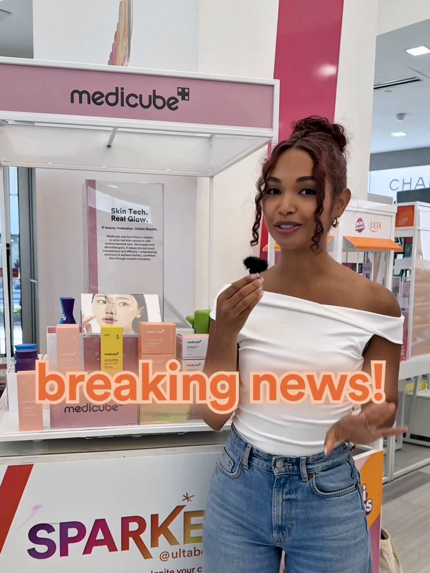 Now's your chance to try the viral products in person ‼️👀 @medicube_official_shop #UltaBeauty #medicube #kbeauty #shopthestore 🎥 @janyllpena