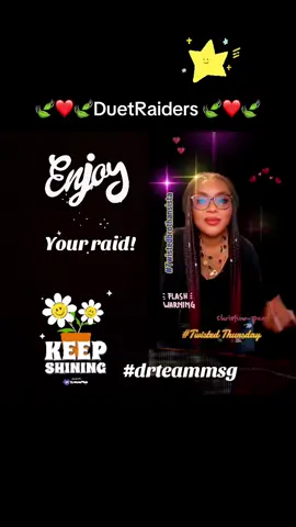 #duet with @Sheyi 💜🌪️ #twistedthursday #duetraiders #drteammsgy5wk34 #duetraidersy5wk34 #bethechange @🦋 MelissaSG 🦋 #happyraidday #enjoyyourraid #enjoytherestofyourday #stayamazing #keepshining 