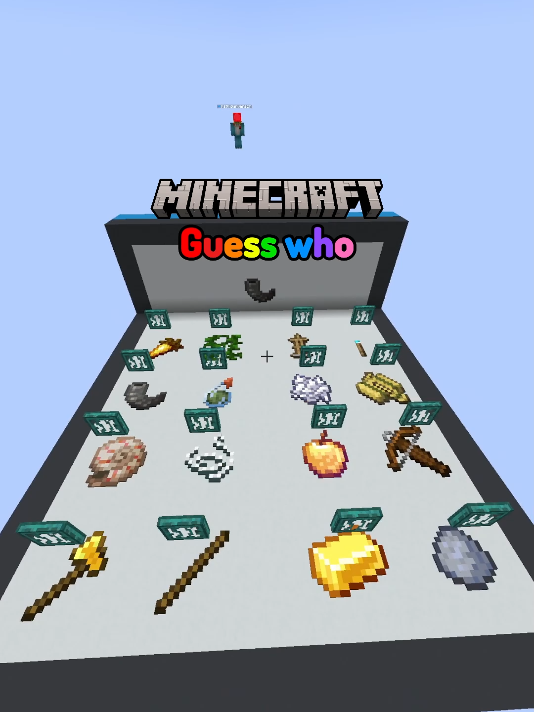 Minecraft Item Guess Who 29 #funny #shorts #Minecraft #memes