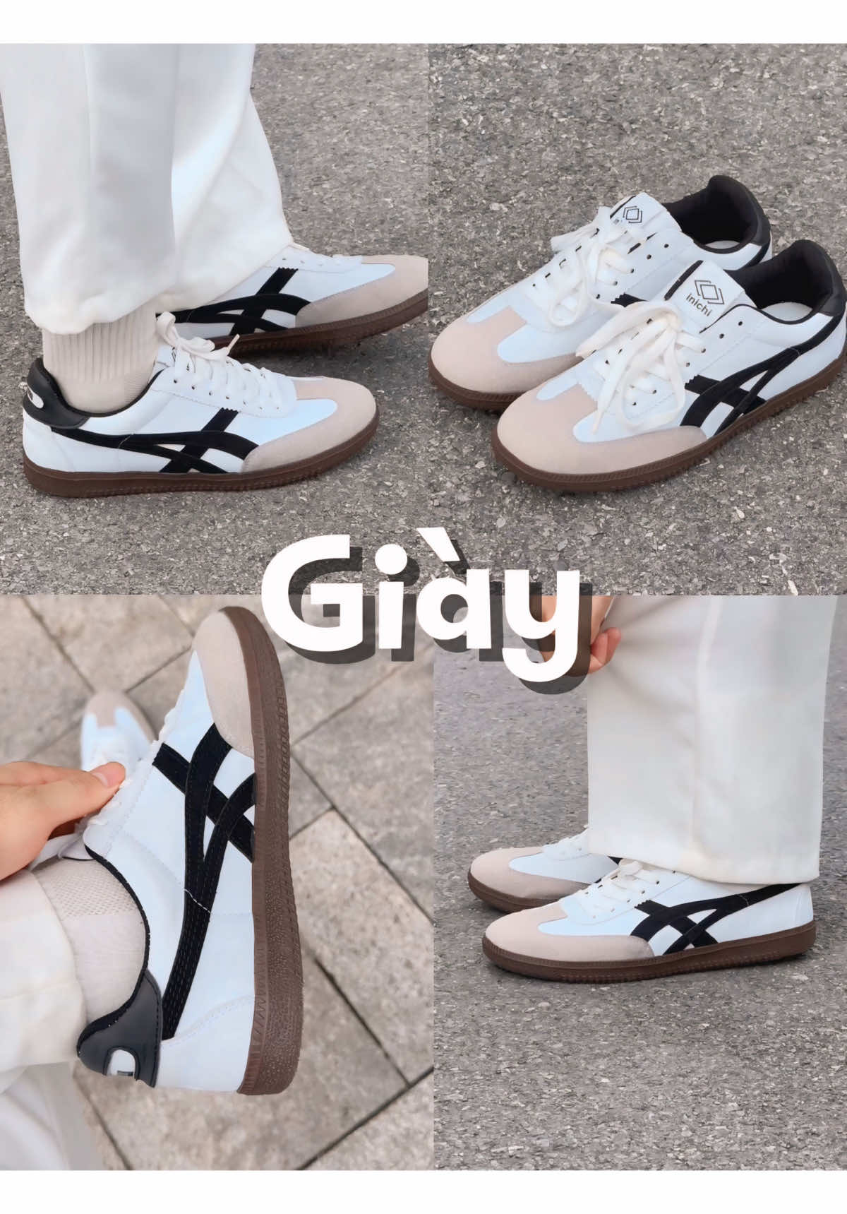 E giày dễ mang mà lại dễ phối #giaythethao #giaysneaker #phoidonam #goiyphoido #outfit 