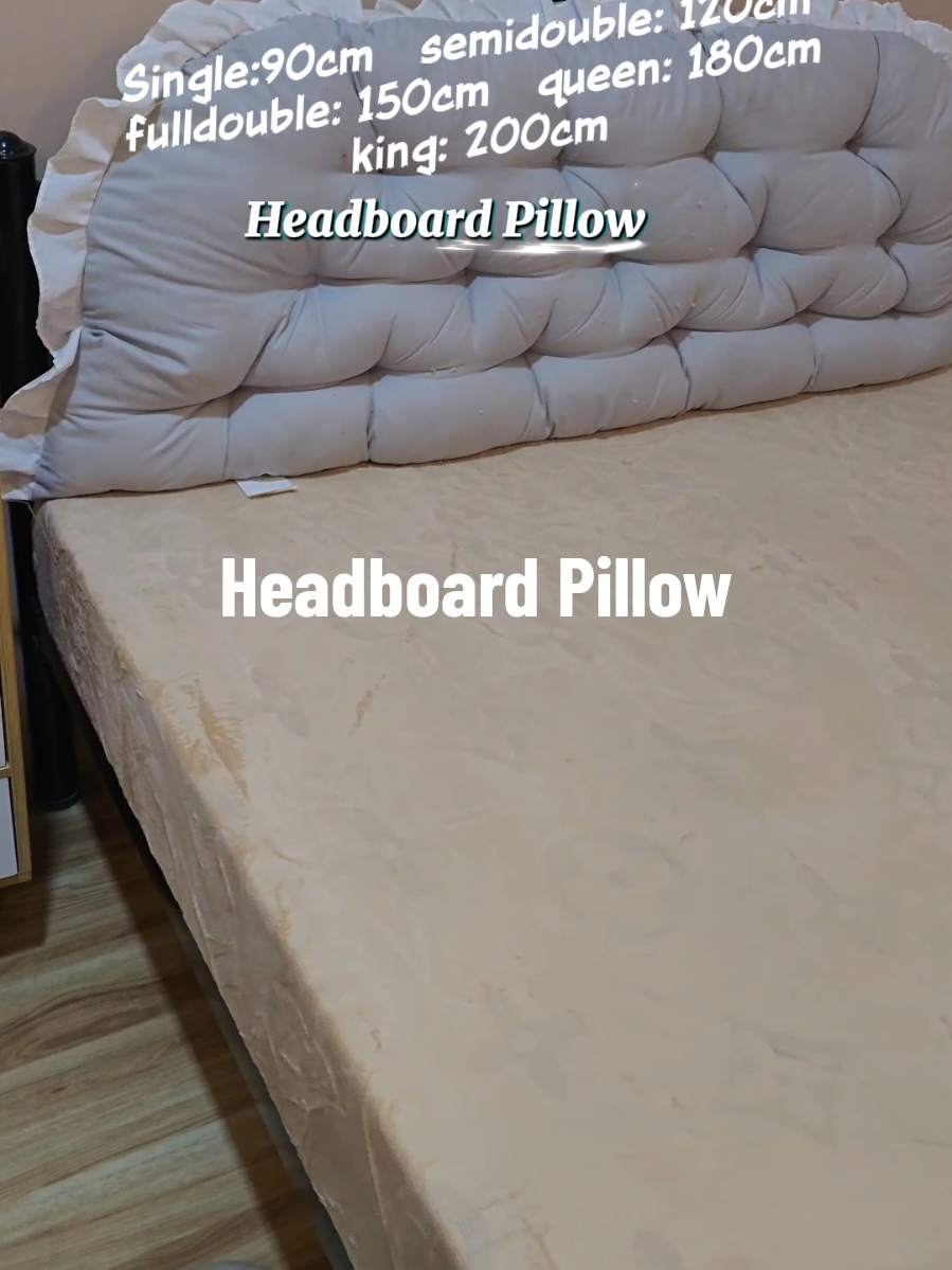 Headboard Pillow/ Cloud headboard. perfect sa matigas mong headboard. pwede rin gamitin kahit wala kang headboard. #headboardpillow #pillow #headboard #beddings #homedecor 