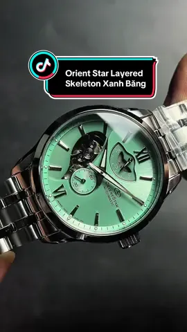 Siêu phẩm Orient Star Layered Skeleton mặt danh băng - bản giới hạn 700 chiếc toàn cầu #dongho #donghodep #donghochinhhang #orient #orientstar 