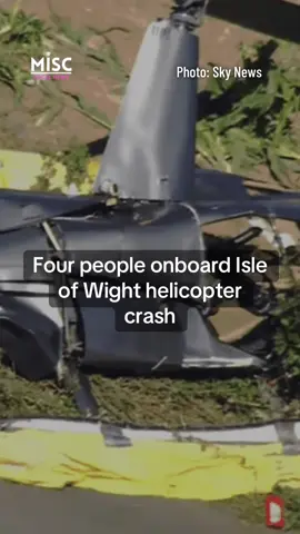Northumbria Helicopters has confirmed that four people were on board for a “flying lesson” when it crashed on the Isle of Wight this morning.  One person was airlifted to hospital after the crash, which happened in Ventnor, in the southern part of the Island.  Emergency services were called to the site near the A3020 Shanklin Road on Monday around 9am. Leigh Goldsmith, a witness on the scene, told Isle of Wight County Press that she saw the helicopter coming down, “spiralling.” The Air Accidents Investigation Branch (AAIB) has launched an investigation into the incident. #isleofwight #isleofwighthelicoptercrash #helicoptercrash