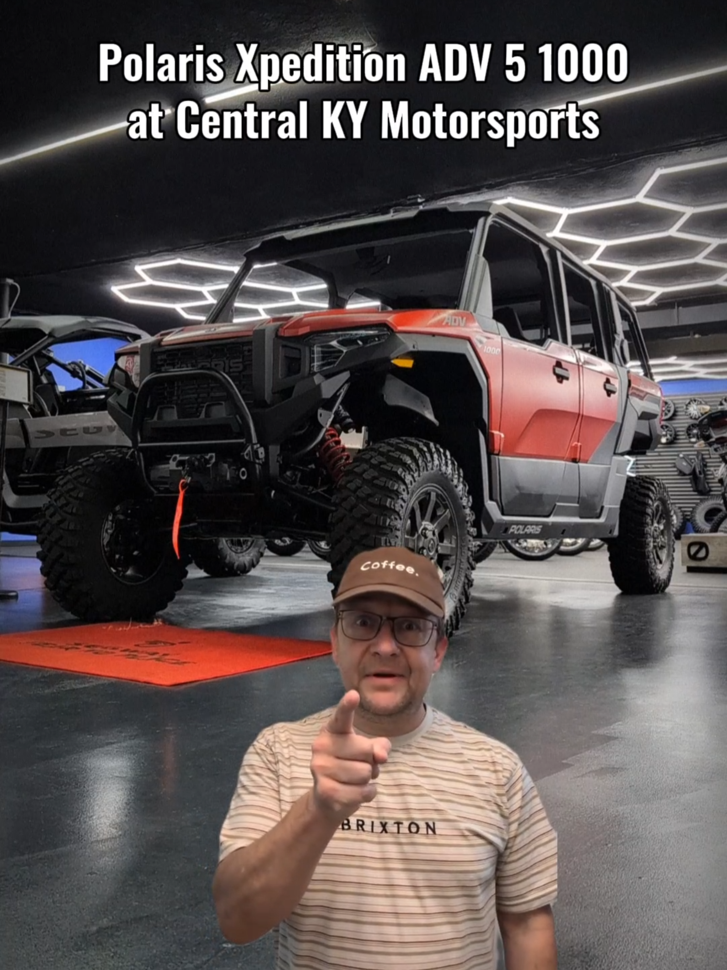 2024 Polaris XPEDITION ADV 5 1000 Ultimate in Matte Orange Rust. Full cab, five seats, and ready for long days on rough terrain. If you’re looking for something that can haul gear, passengers, and still feel like a proper off-road machine, this one checks a lot of boxes. #polarisxpedition #sidebyside #offroadadventure #rideky #utilityvehicle