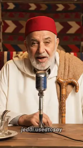 قالك الجدي: مثل شعبي من تراثنا الجزائري 👴 كل يوم حكمة من زمان… واش تقول في هاد المثل؟ ✍️ اكتب رأيك في التعليقات وخلي الجد يحكيلك جديدو ✨ #قالك_الجدي #أمثال_جزائرية #الذكاء_الاصطناعي  #حكم_شعبية #veo3 @Mané Used to say 🇩🇿✨ @Mané Used to say 🇩🇿✨ @Mané Used to say 🇩🇿✨ 