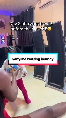This is where we are for now😂 one step at a time🥰 #babykanyima #babywalking #babywalker #11monthsold #youngmomsoftiktok 