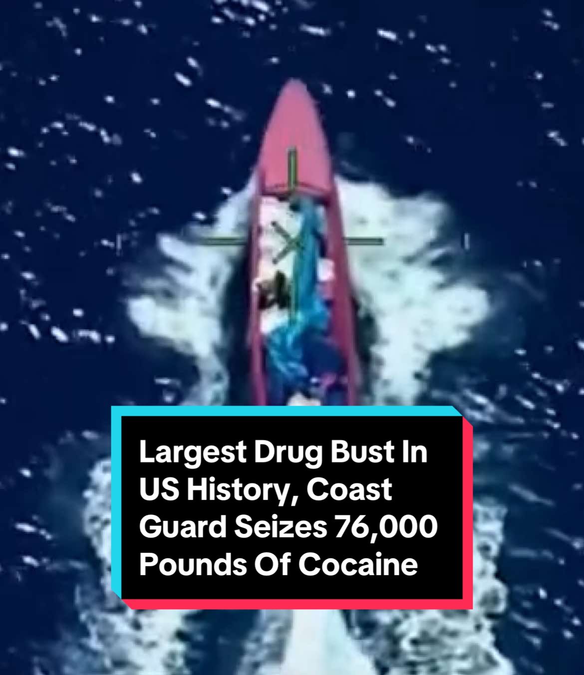 Dramatic video shows the US Coast Guard tracking down a drug smuggling boat off the Coast of Haiti. This was just one of the many operations that resulted in the offloading of 76,000 pounds of drugs in Ft. Lauderdale on Monday.