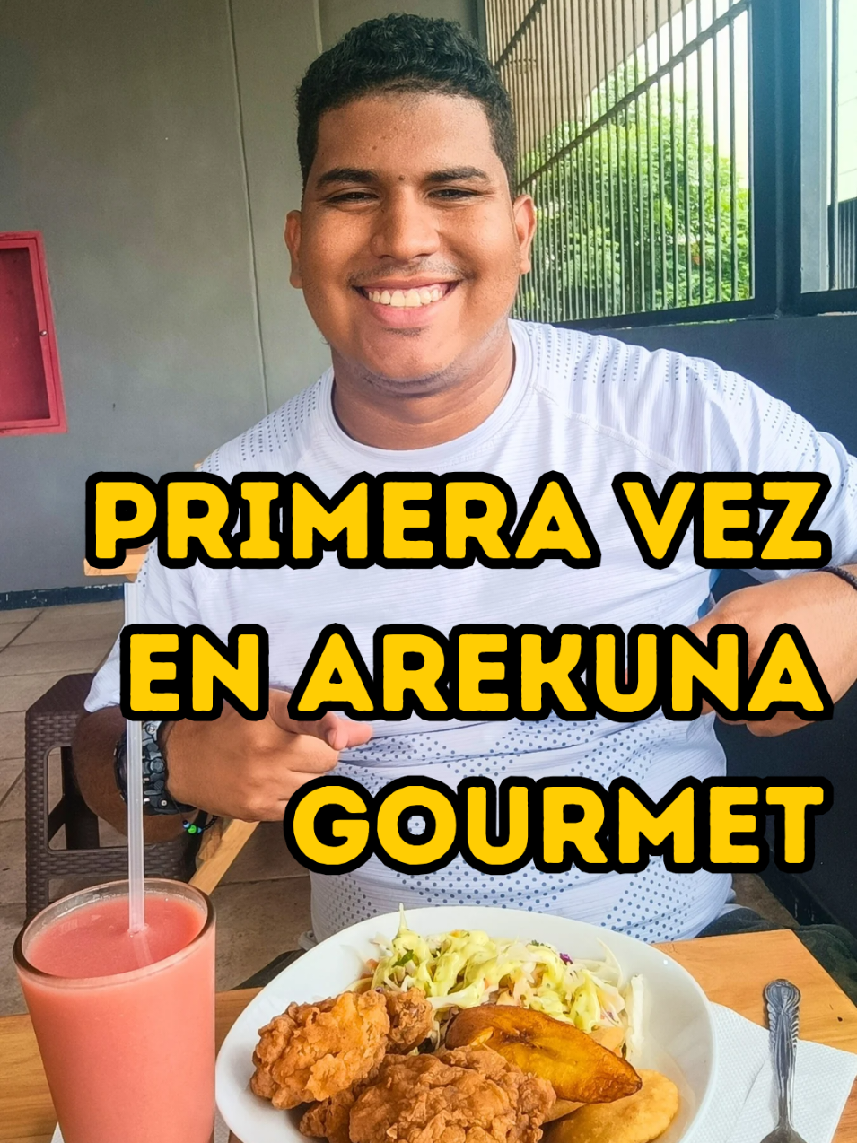 PRIMERA VEZ EN AREKUNA GOURMET 🍽️🍛 Almorzando con menos de 5$ en Alta Vista en Arekuna Gourmet, ellos tienen disponible un menú variado en dos tamaños: 3,7$ y 5$ 📍Alta Vista, Torre Caura, antes de llegar al Hospital de los Trabajadores.  ¿Ya has ido a Arekuna Gourmet? #ciudadguayana #guayana #puertoordaz #pzoguayana #almuerzos @Alina💘Puerto Ordaz👩🏽‍🍳 @Arekuna Gourmet 