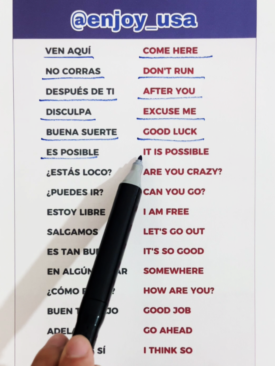 Frases en inglés  #inglesfacilas #inglesonline #inglesrapido #learnspanish 