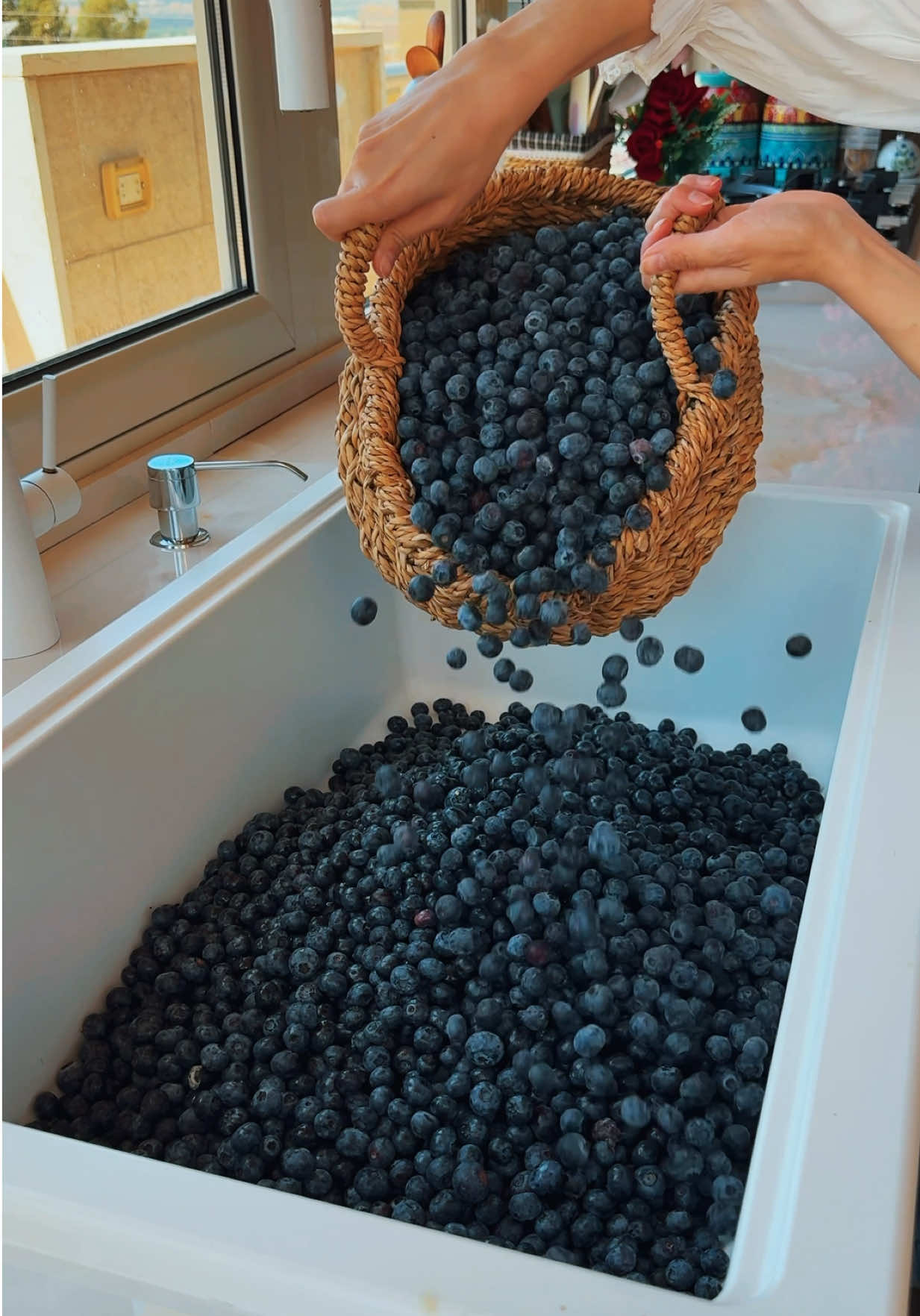 Blueberry jam? 🫐💙 #blueberry #abirzkitchen 