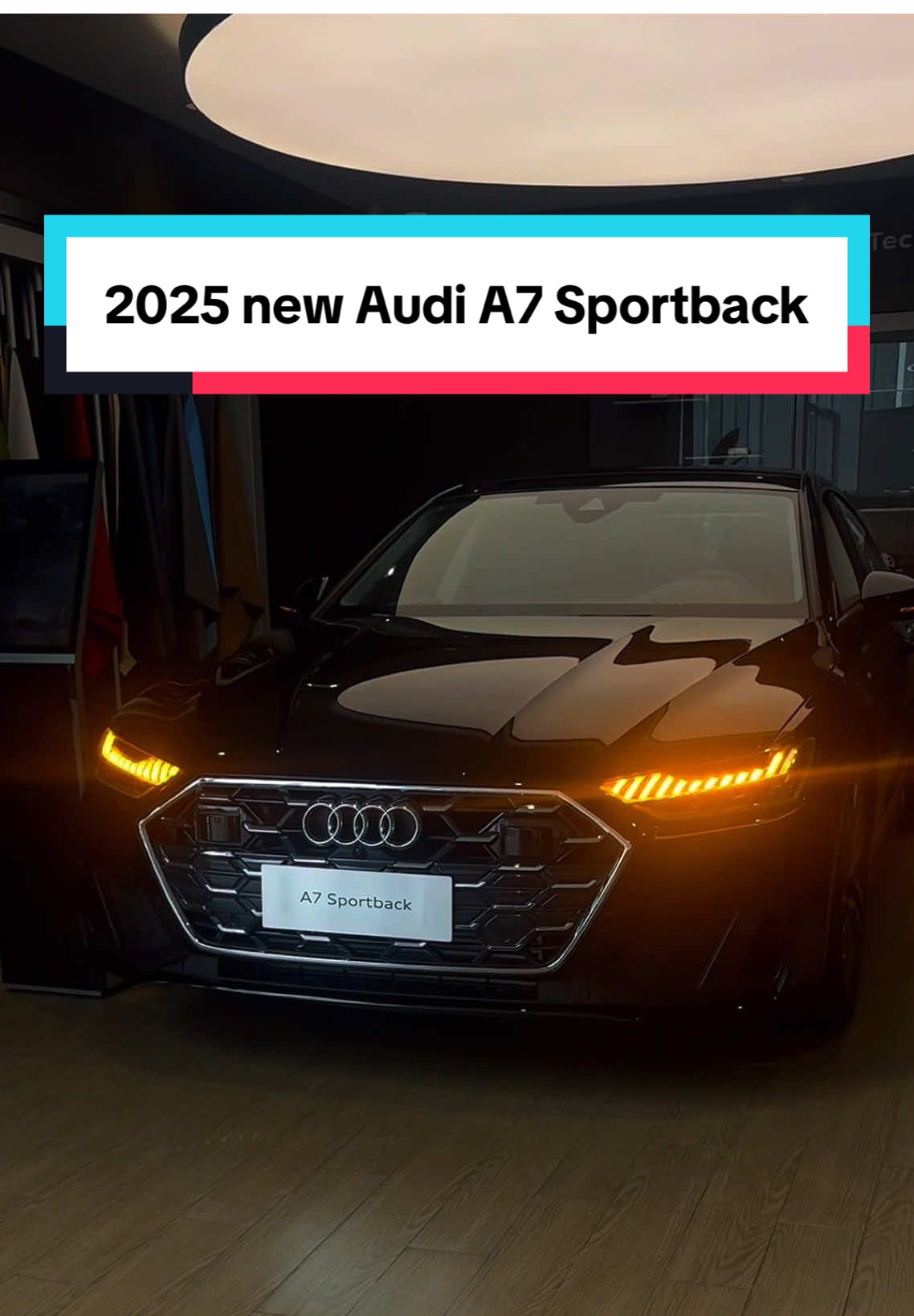 🔥 Unboxing the new 2025 Audi A7 Sportback S-line 45tfsi #audi #audia7sportback #a7sportback #fyp 