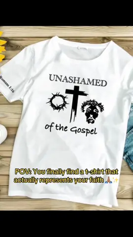 This isn't just a shirt, it's a statement!!😮‍💨🖤🥀 POV: You finally found a t-shirt that represents your faith🥀✨ At Unashamed OTG, we create bold Christian apparel that lets you wear your beliefs with confidence. This isn't just a t-shirt-it's a statement of faith and a reminder to be unashamed of the gospel (Romans 1:16). If you've been searching for stylish, high-quality Christian clothing that reflects your walk with Christ, this is it. Whether at church, with friends, or in everyday life, our designs let your style match your faith. Shop the drop now. Wear your testimony. 🛒 https://www.etsy.com/shop/UnashamedOTG116 #christianmerch #christianapparel #faithbasedapparel #yhwh #unashamedofthegospel 