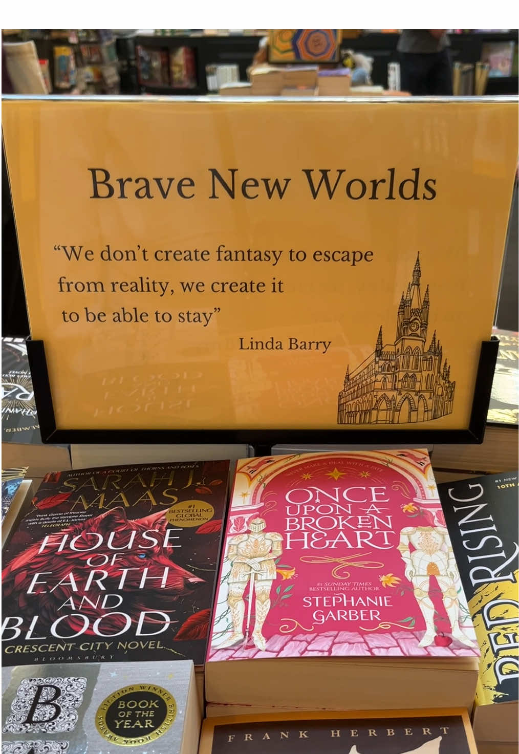 My favourite Waterstones ever to exist and 100% worth a visit 🥹 #booktokuk #fantasybooktok #waterstones #ouabh 