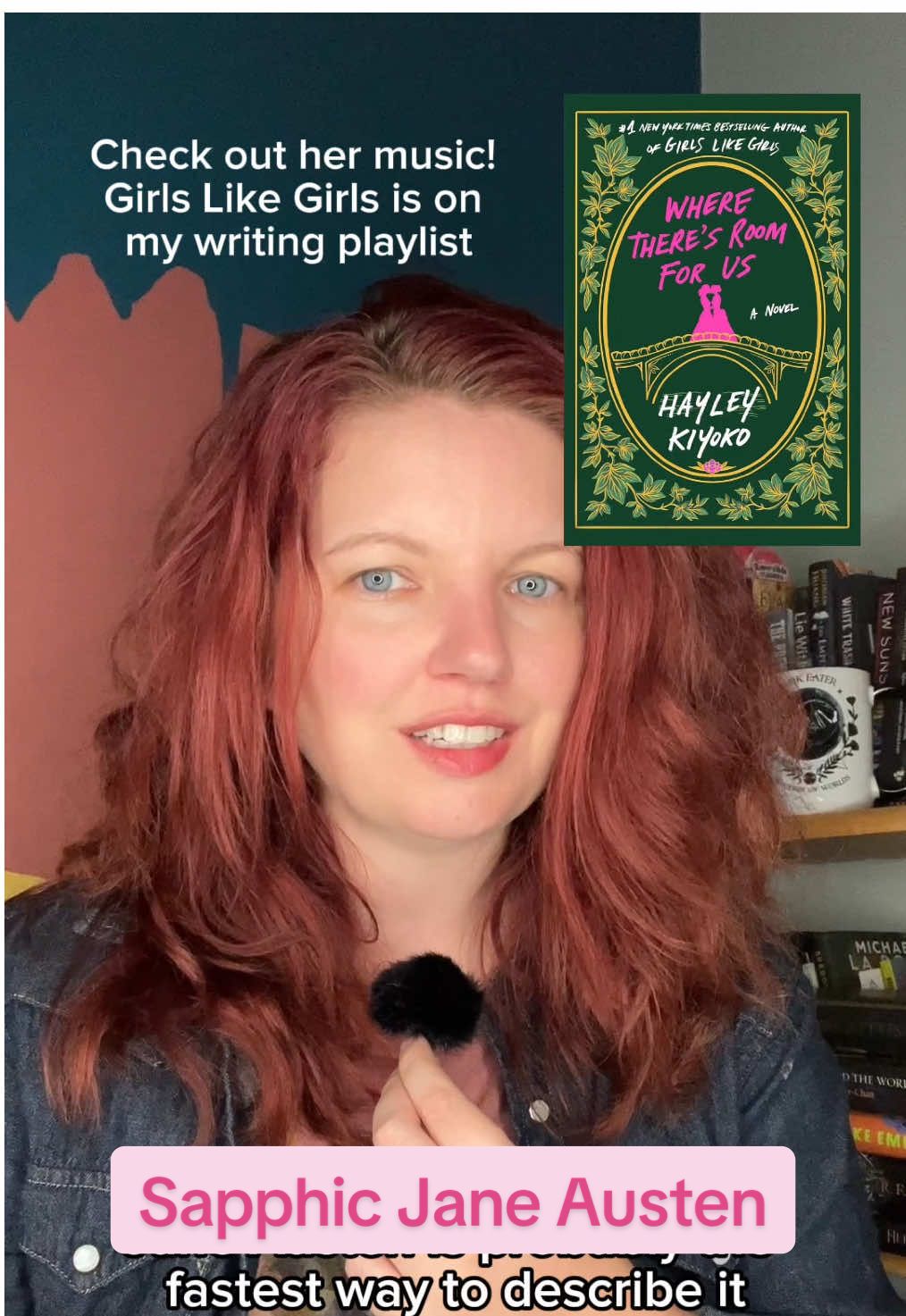 Where There’s Room For Us by Hayley kiyoko. I got this book on NetGalley and it comes out in November. A sweet sapphic Jane Austen style story for YA readers or anyone looking for a feel good book with societal critic. #BookTok #fyp #sapphicbooks #queerbooktok #diversebooks 