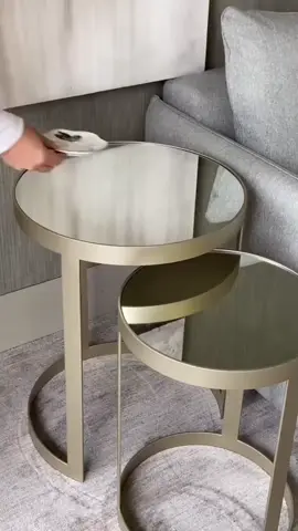 Conjunto de Mesa Lateral Aço Com Espelho Steel Glass Estilo Industrial - LH Móveis https://s.shopee.com.br/5feqcKO560