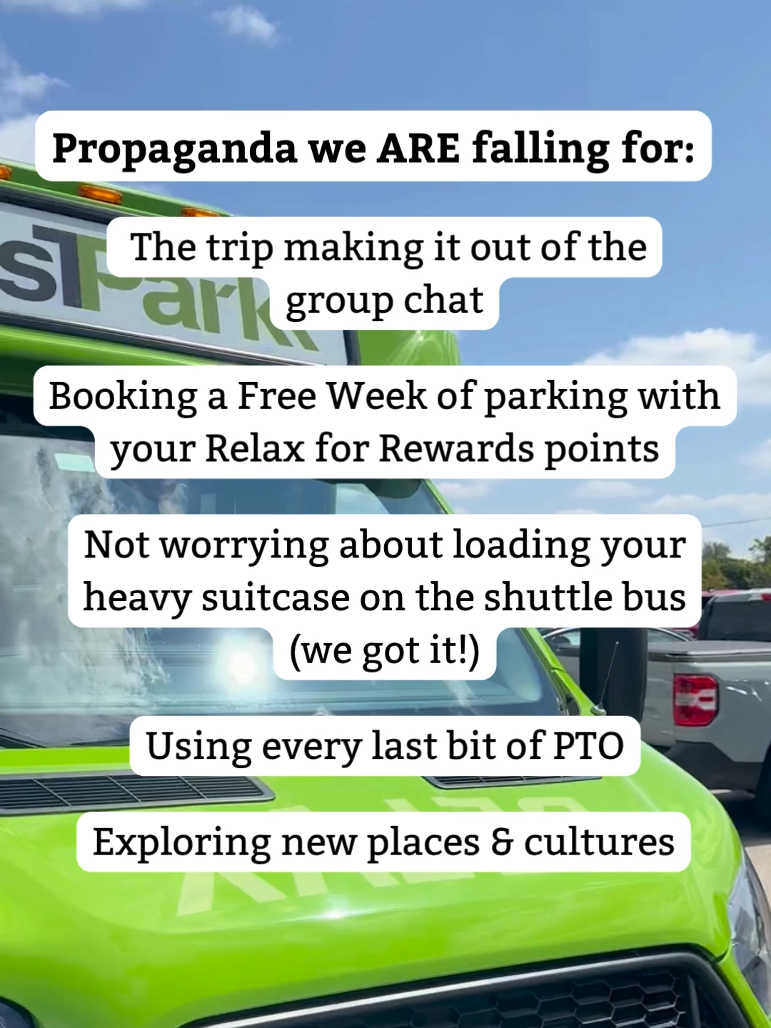 Overpacker? No problem! We’ll carry your suitcase for ya. 😉    #FastPark #FastParkandRelax #Travel