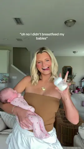 best decision I made entering motherhood🤪 both my babies have been happy, healthy & sleeping good babies and so is mommy so don’t come for me😙 #motherhood #formulafeeding #fedisbest #girlmom #postpartum idea creds: @Greta Wilson 
