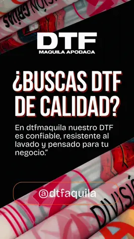 💥 ¿Buscas impresión con máxima calidad? 👉 El DTF textil es la solución: colores intensos, acabados pro y durabilidad garantizada 👌🔥 #dtftextil #imprenta #paratii #marketing #dtfprinting 