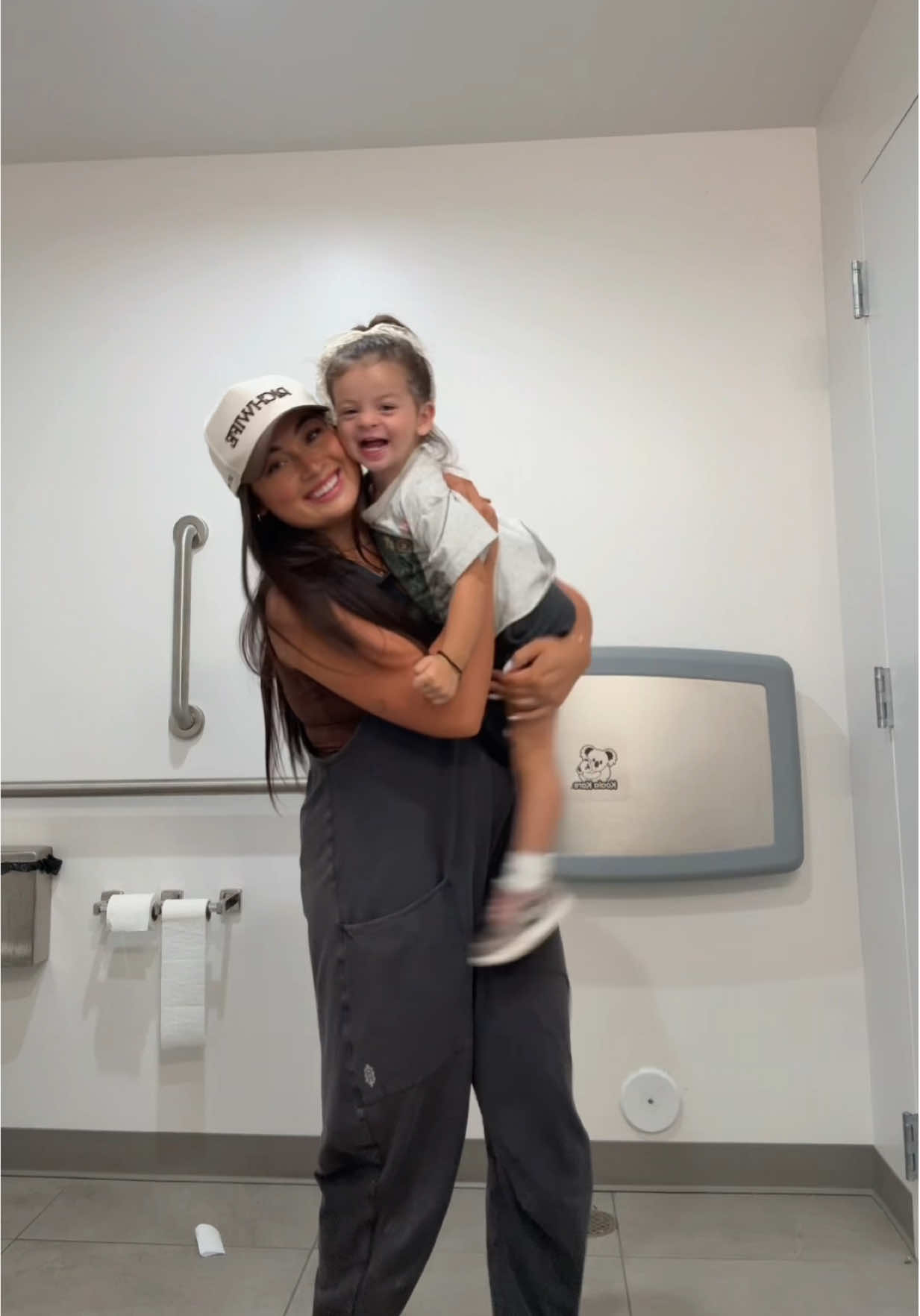 my lil copy cat I just love her 🥹🥲😭 #fitcheck #girlmom #momlife #OOTD 