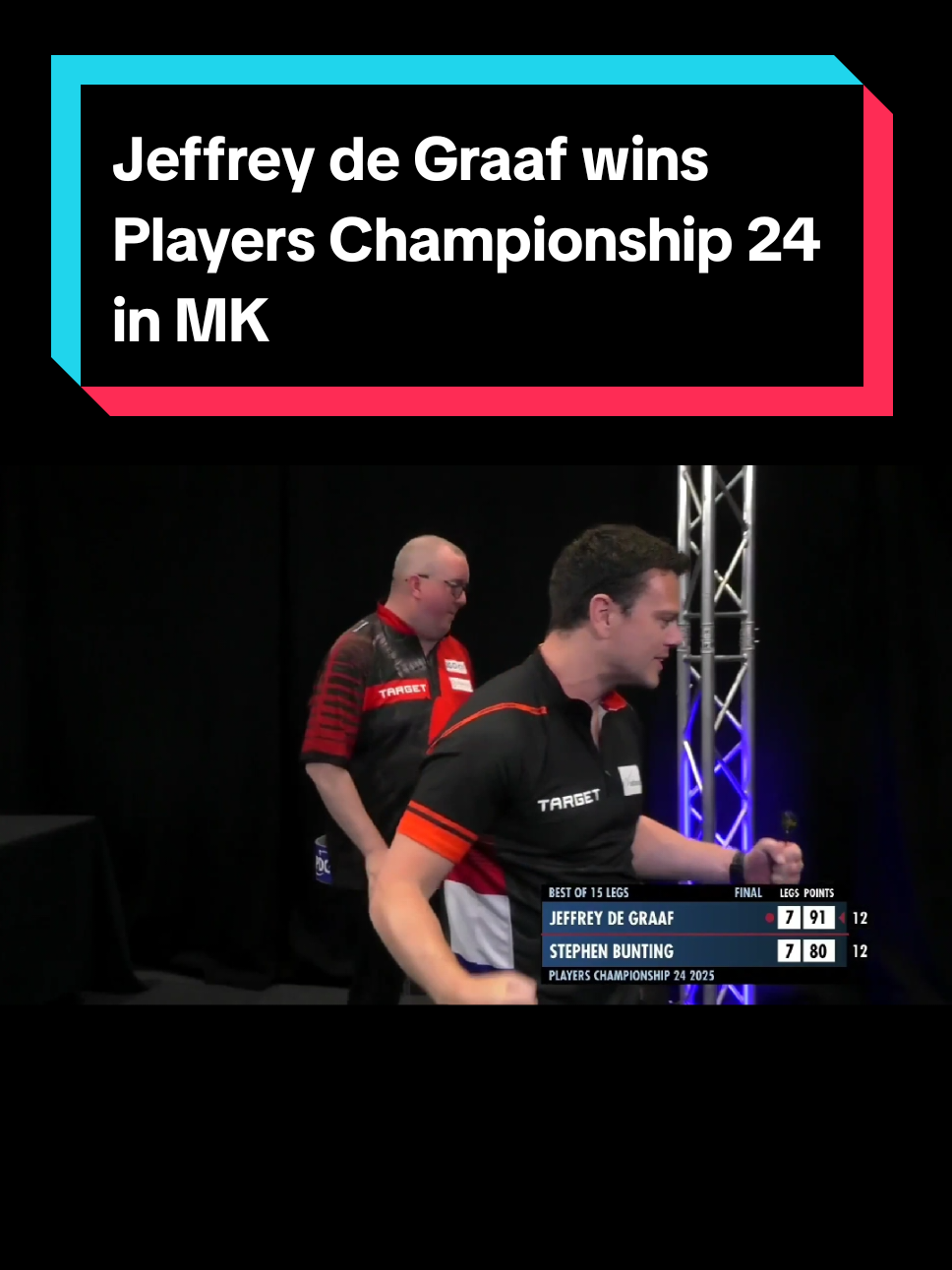 Jeffrey de Graaf wins Players Championship 24 in Milton Keynes... #darts #dartstagram #dartsofinstagram #dartsoftiktok #darttok #dartstok #dartscommunity #harrows #harrowsdarts #pdc #playerschampionship #playerschampionship24 #fyp #jeffreydegraaf #therebel #therebeljeffreydegraaf #winner #champion #pc24 #miltonkeynes #mk #maiden #maidentitle @OfficialPDC 